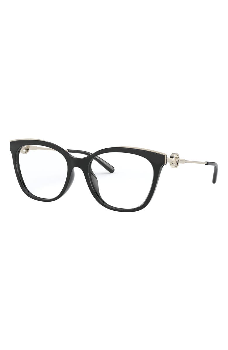 Michael Kors 54mm Square Optical Glasses, Alternate, color,