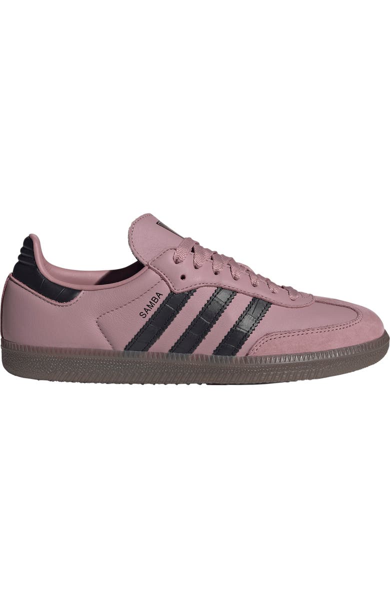 adidas Samba OG Sneaker, Alternate, color, Magic Mauve/ Core Black/ Gum5