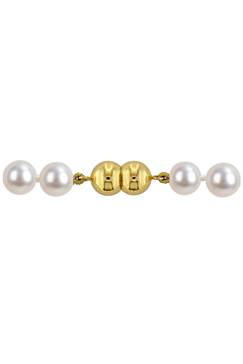 Cultured Pearl Bracelet, Alternate, color, WHITE