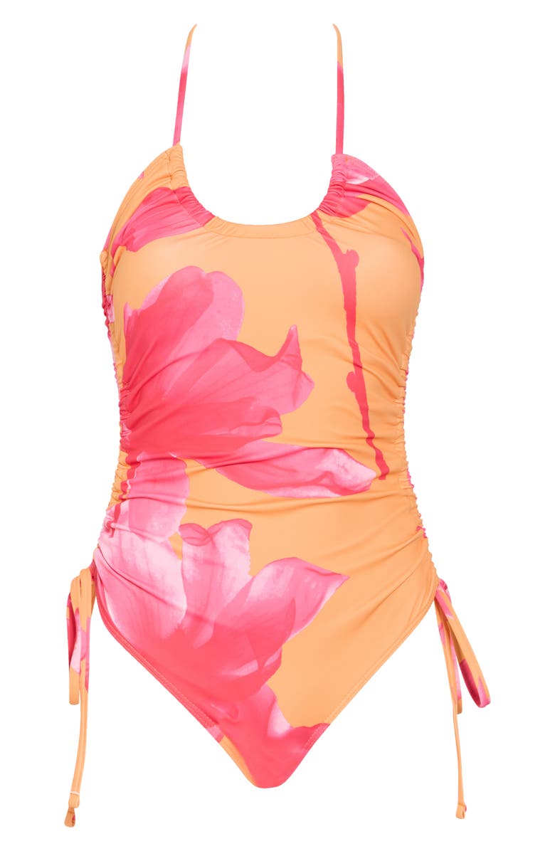 Hutch Roseanna One Piece Swimsuit, Alternate, color, Cantaloupe