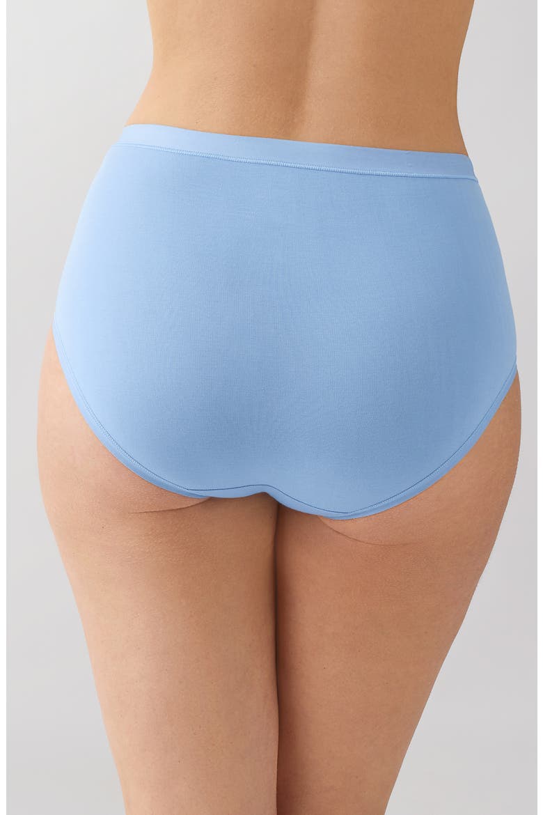 Understated Cotton Blend Briefs, Alternate, color, BEL AIR BLUE