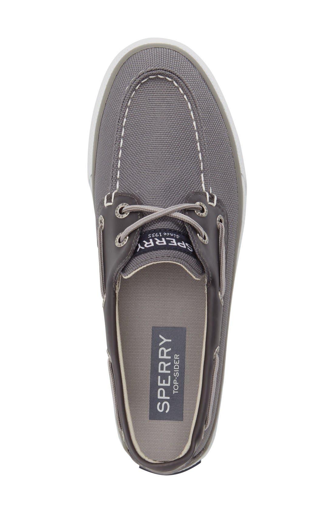 Sperry 'Bahama 2 Eye Ballistic' Boat Shoe, Alternate, color, GREY