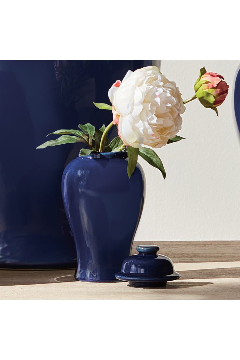 Koa Navy Mini Ginger Jar, Alternate, color, Blue