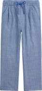 Appaman Kids' Resort Drawstring Cotton & Linen Pants