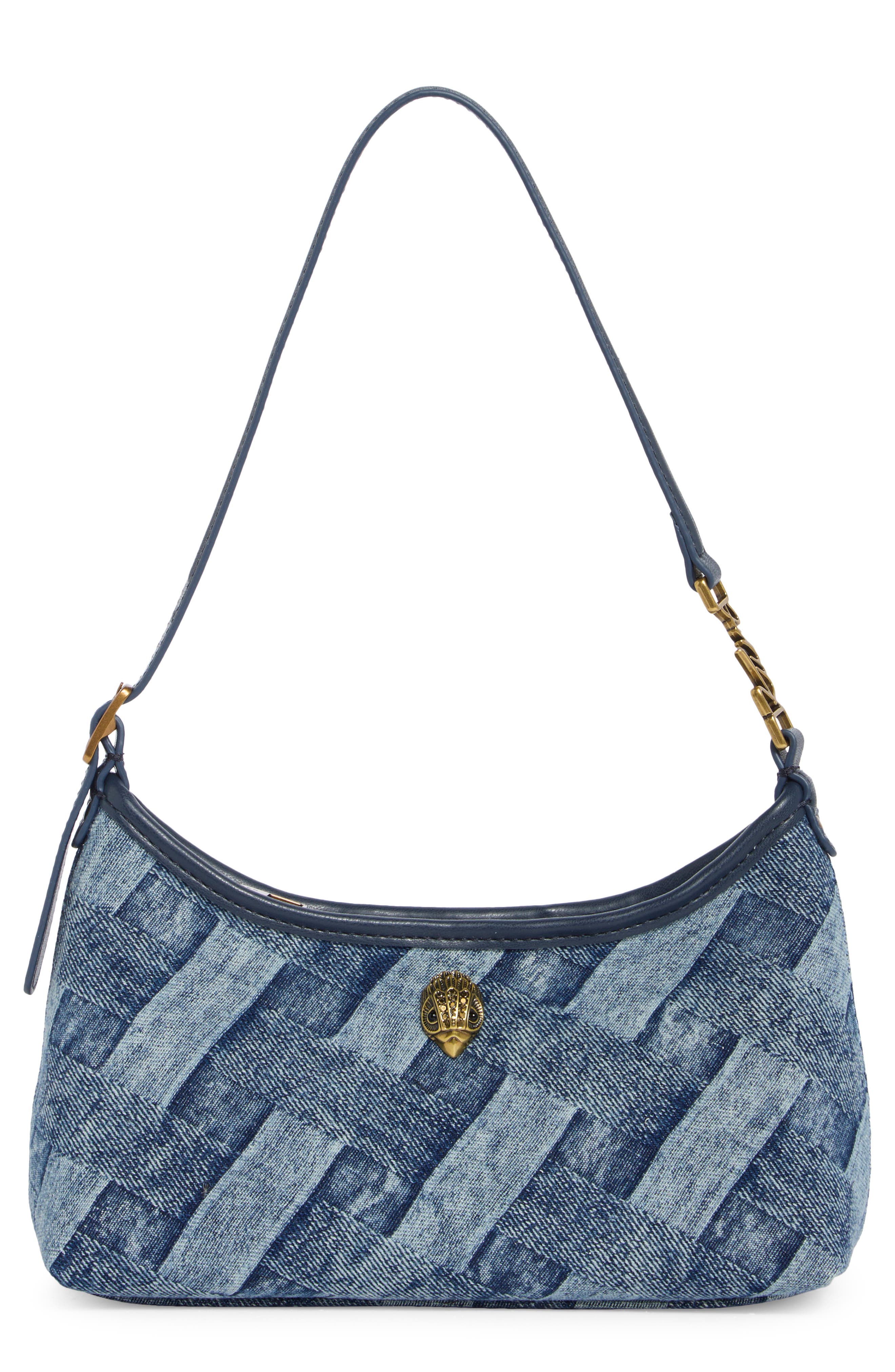 Kurt Geiger London Kurt Sling Shoulder Bag, Main, color, Navy