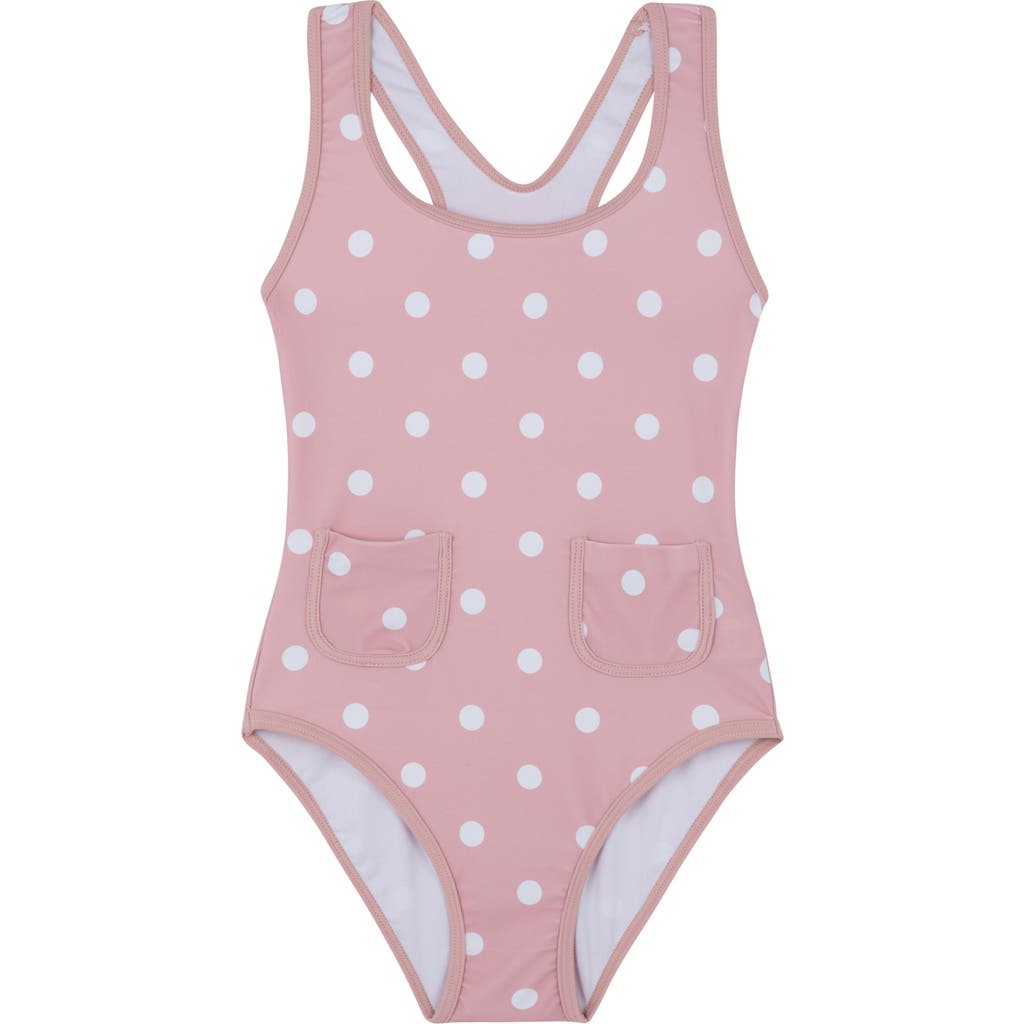 Shop Gottex Kids Dot Dot Dot Racerback One Piece