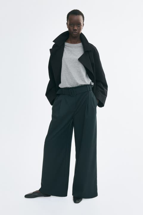Dress Pants With Belt