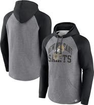 FANATICS Men's Fanatics Branded Heather Gray New Orleans Saints Favorite Arch Raglan Pullover Hoodie