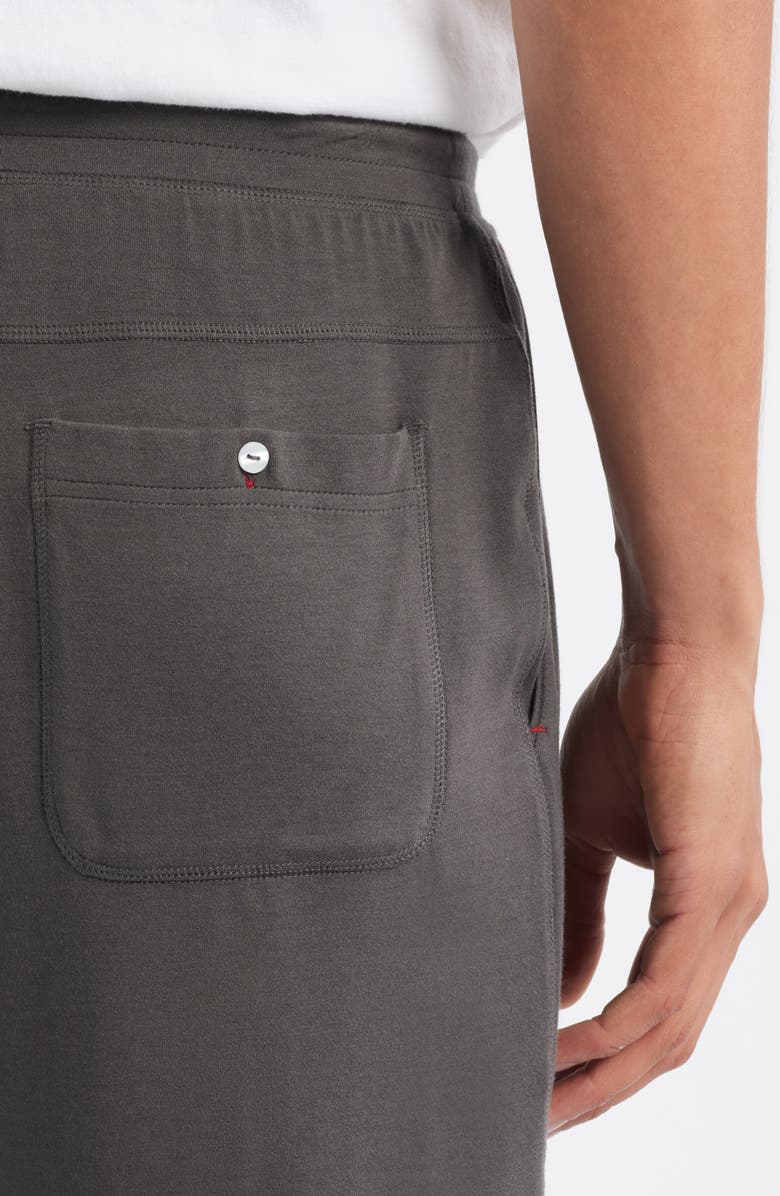 Daniel Buchler Modal Blend Pajama Shorts, Alternate, color, Charcoal