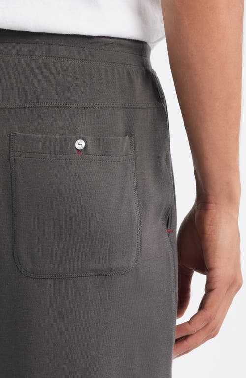 Daniel Buchler Modal Blend Pajama Shorts In Gray