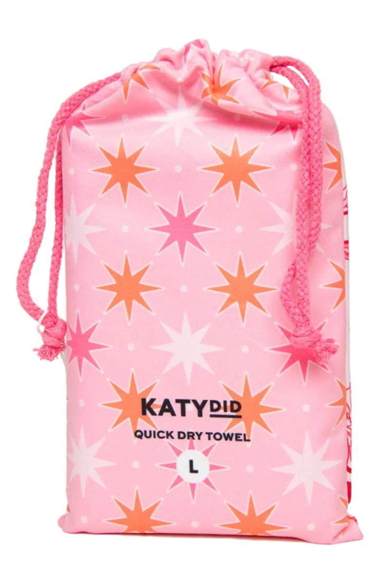 Katydid Boots & Stars Quick Dry Beach Towel, Alternate, color,