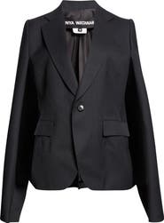 Junya Watanabe Wool Cape Blazer