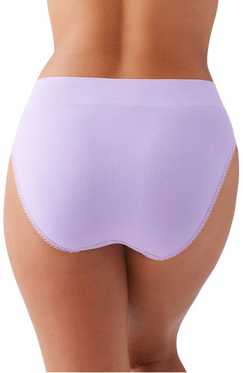 Wacoal Feeling Flexible High Cut Briefs In Purple