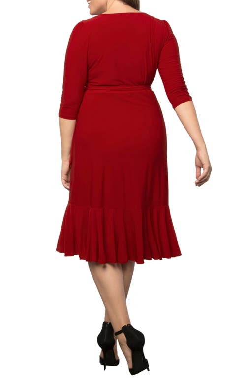 Kiyonna Whimsy Wrap Dress