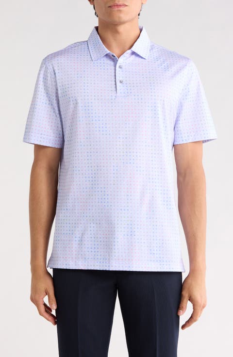 Box Stretch Cotton Knit Polo
