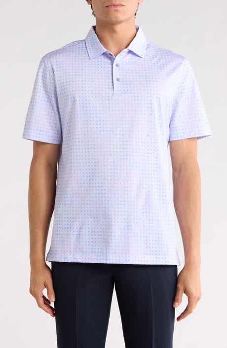 Bugatchi Box Stretch Cotton Knit Polo