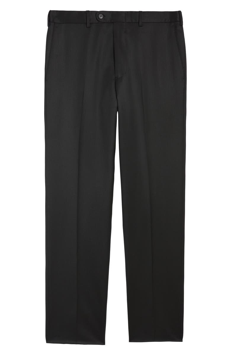 John W. Nordstrom<sup>®</sup> Torino Classic Fit Flat Front Solid Dress Pants, Alternate, color, 
