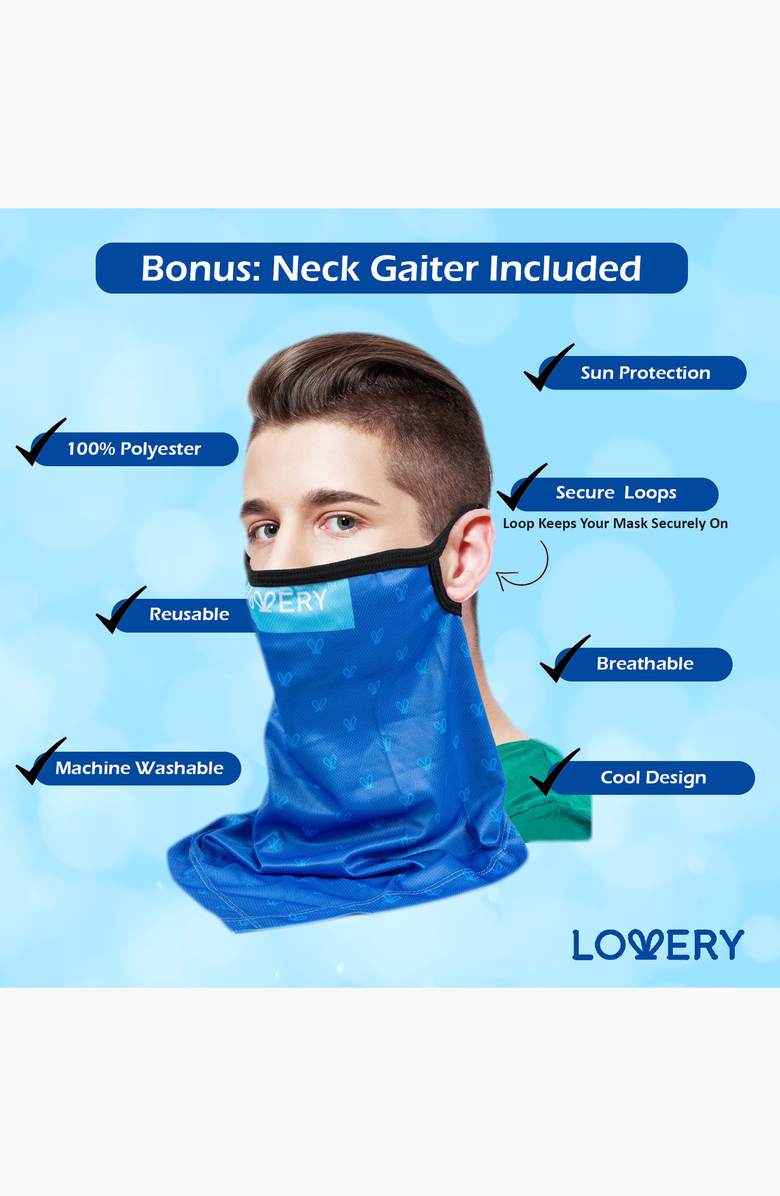 Lovery Ocean Breeze 10-Piece Bath Set, Alternate, color, Ocean Breeze