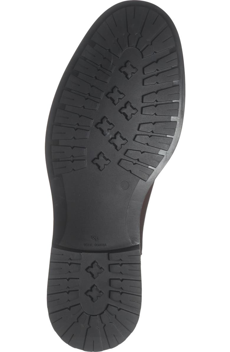 Magnanni Bonn Leather Chelsea Boot, Alternate, color, Marron