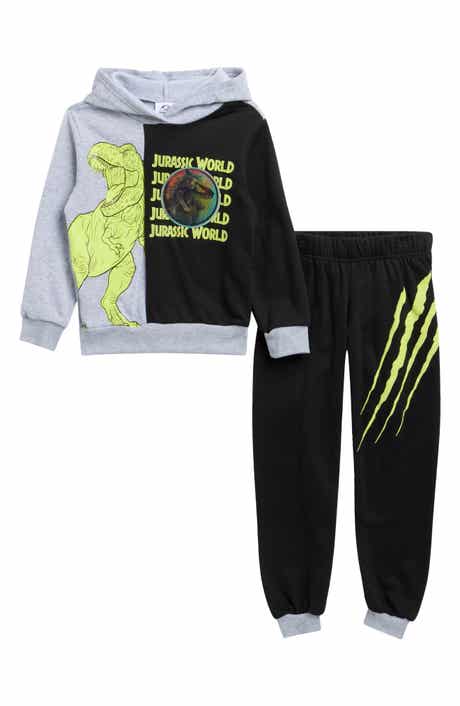 Happy Threads Kids' Jurassic World Lenticular Hoodie & Joggers Set