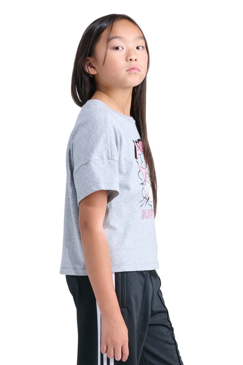 Kids' Superstar Jersey Graphic T-Shirt, Alternate, color, GREY HEATHER
