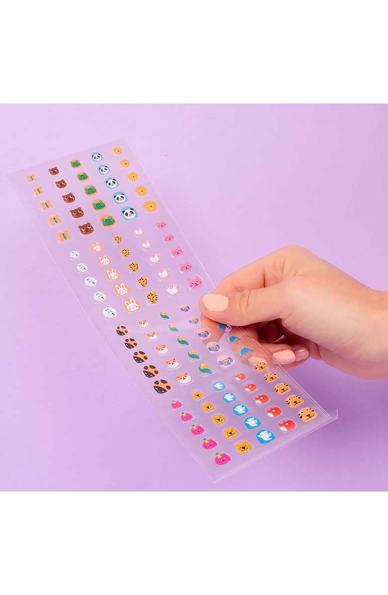 OMY Nail stickers friends, Alternate, color, Purple