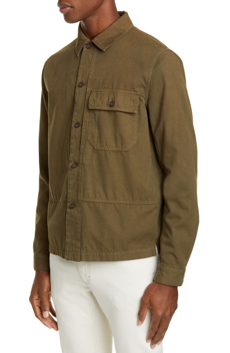 Closed Button-Up Army Shirt, Alternate, color, 