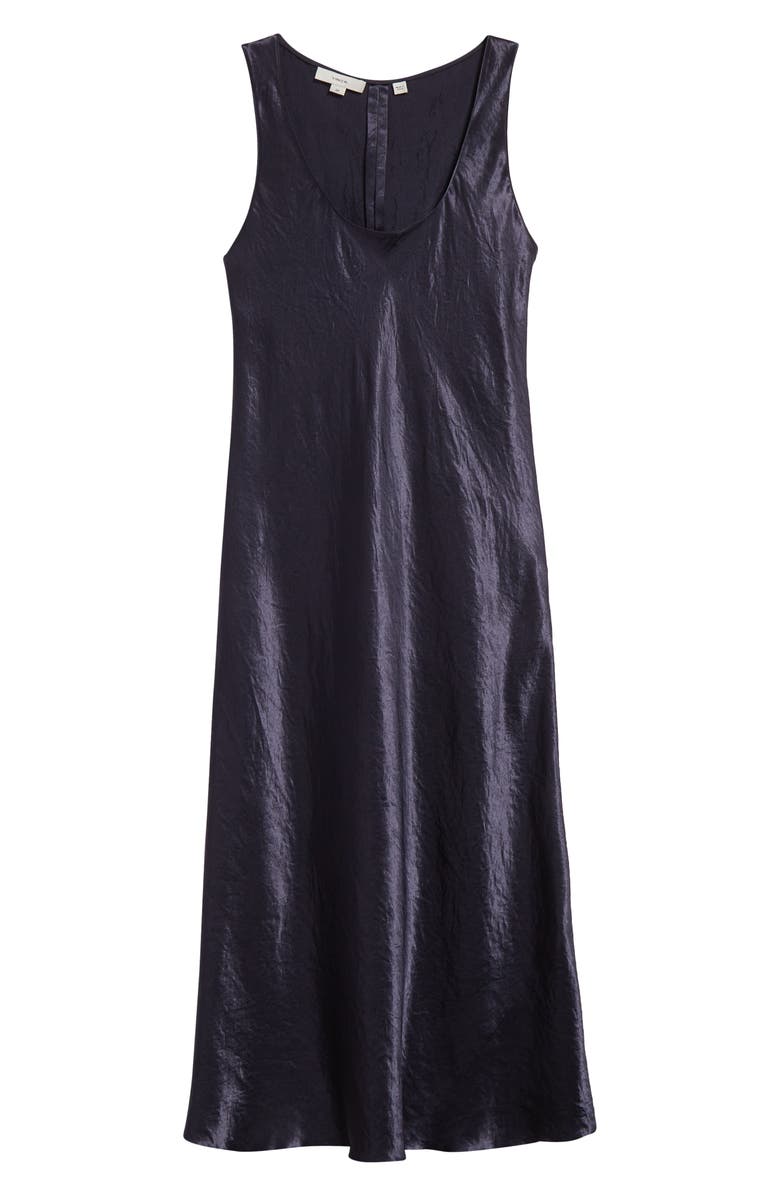 Vince Bias Cut Satin Slipdress, Alternate, color, Night Lake