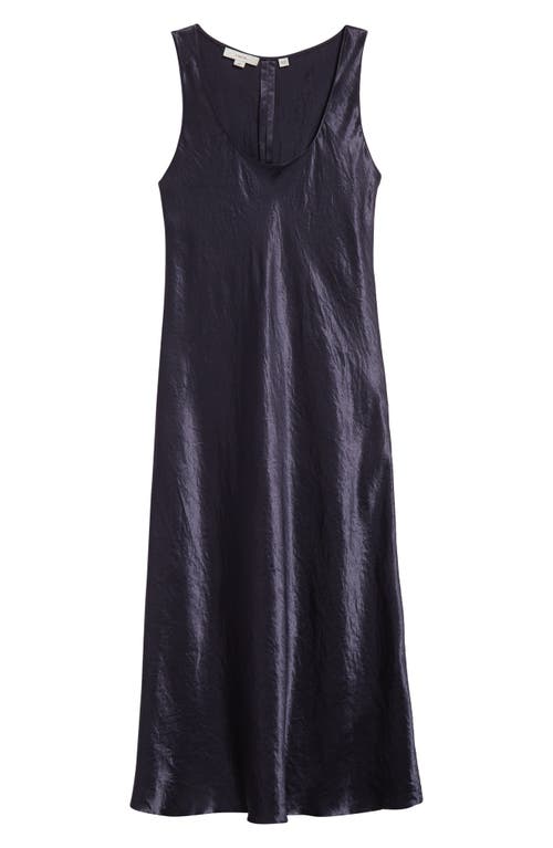 Vince Bias Tank Dress In Night Lake In Night Lake