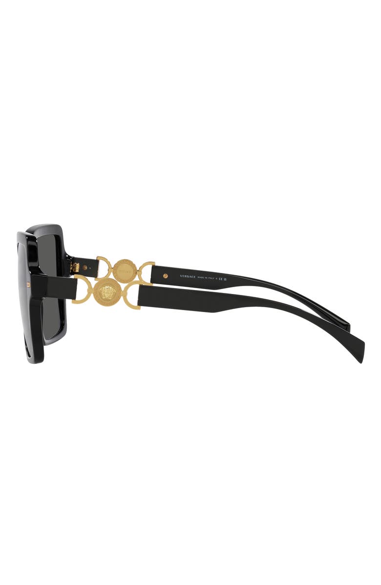 Versace 55mm Square Sunglasses, Alternate, color, 