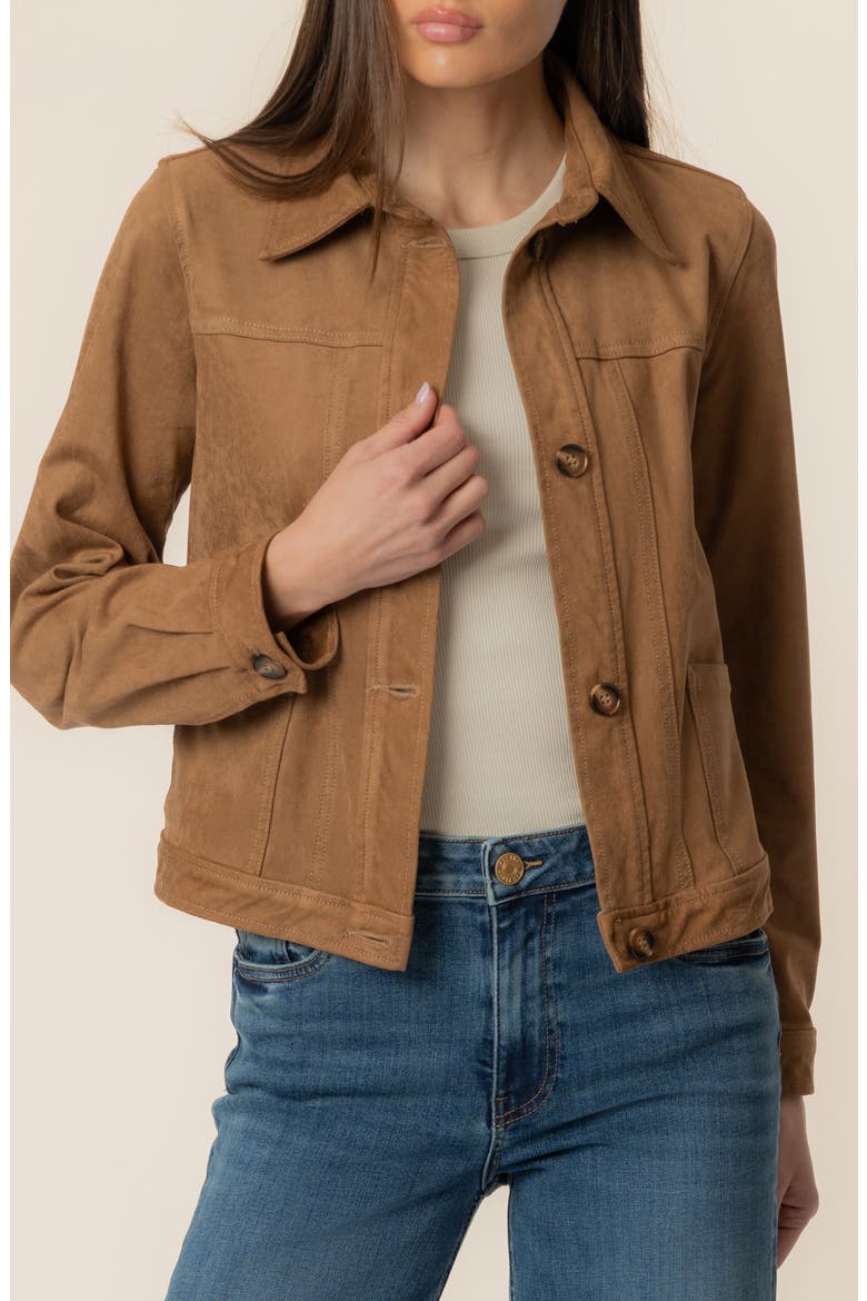 Matilda Trucker Jacket, Main, color, WHISKEY