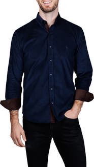 TailorByrd Corduroy Button-Up Shirt