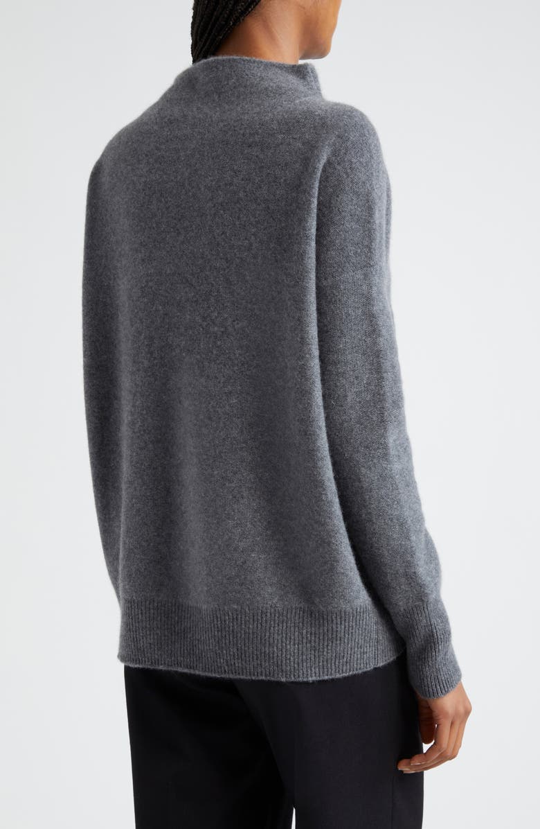 Boiled Cashmere Funnel Neck Pullover