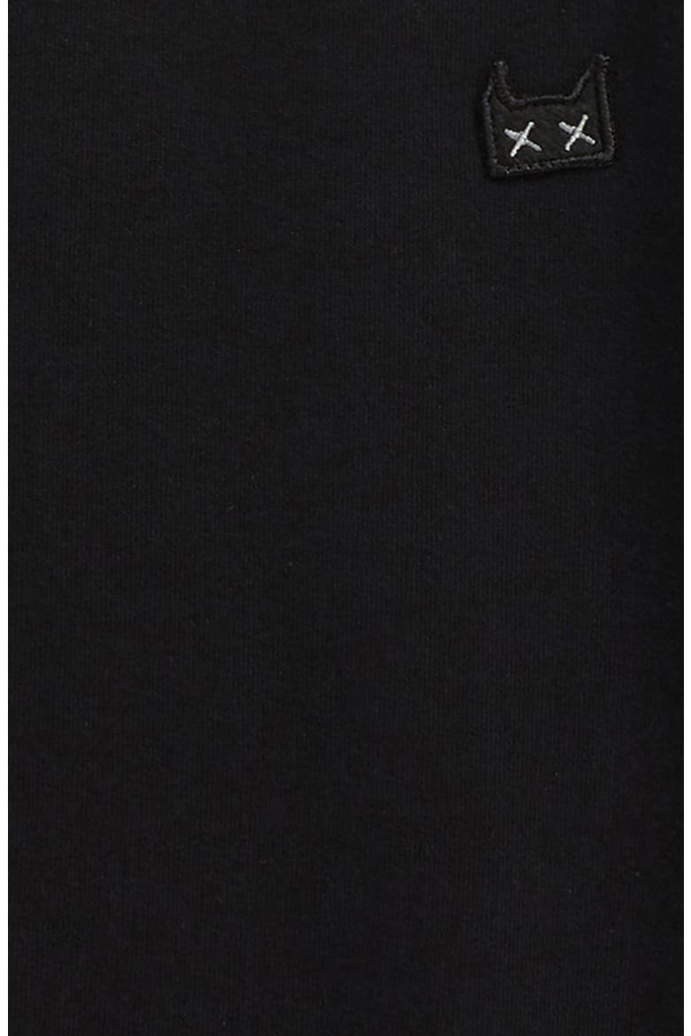 Kids' Trackside Sweatshirt, Alternate, color, SOFT BLACK