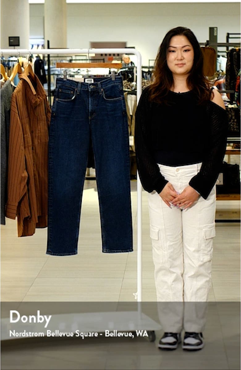 Kye Ankle Straight Leg Jeans, sales video thumbnail