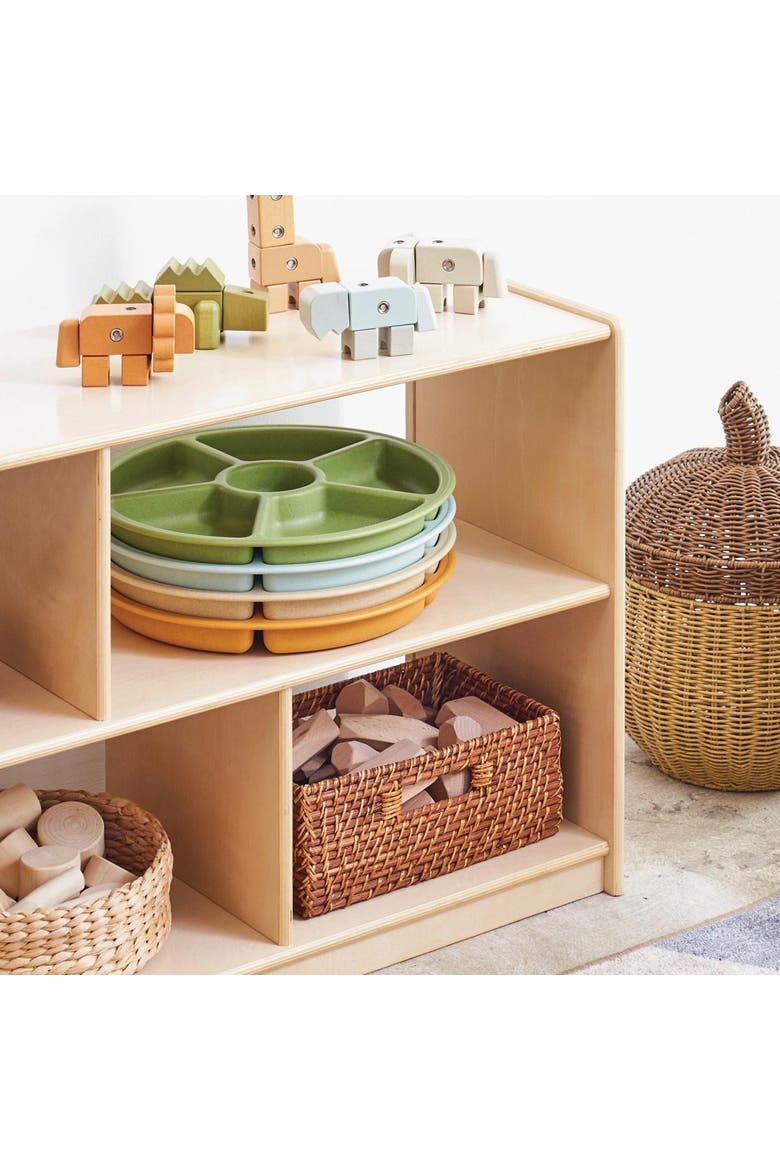Loose Parts Sorting Trays - Set of 4 - Earth-toned, Alternate, color, Earth-Toned