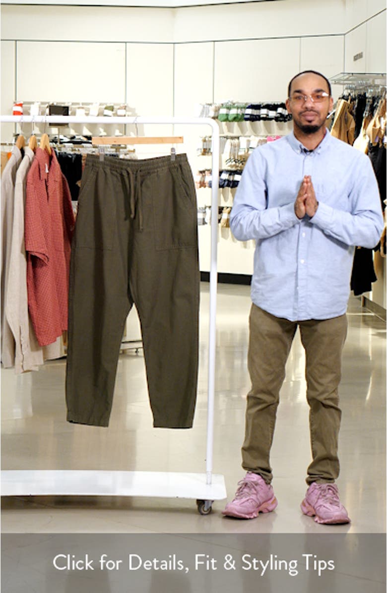 Cotton Canvas Chef Pants, sales video thumbnail