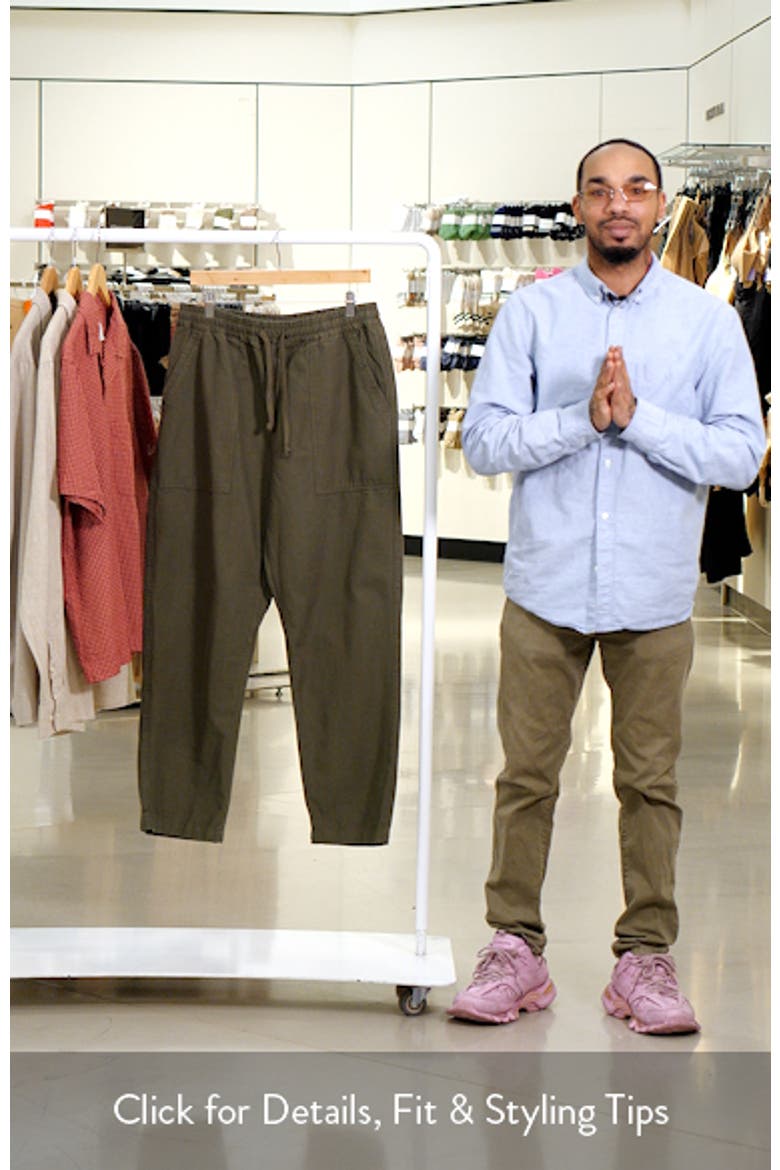 Cotton Canvas Chef Pants video