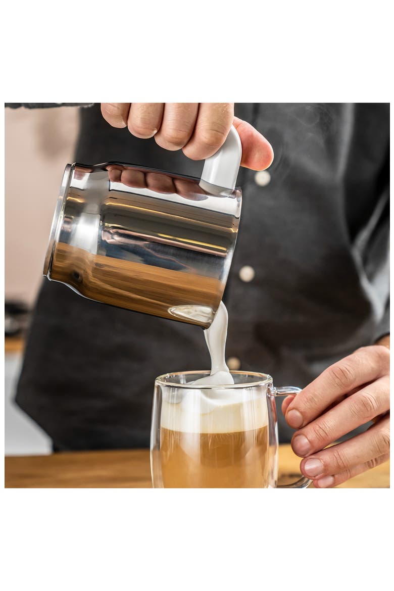 Enfinigy Milk Frother, Alternate, color, SILVER