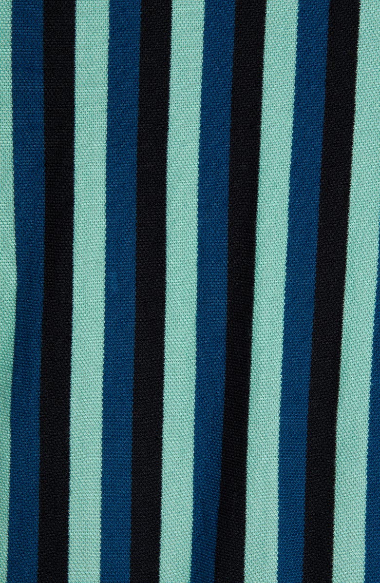 Obey Bold Stripe Piqué Shirt Jacket, Alternate, color,