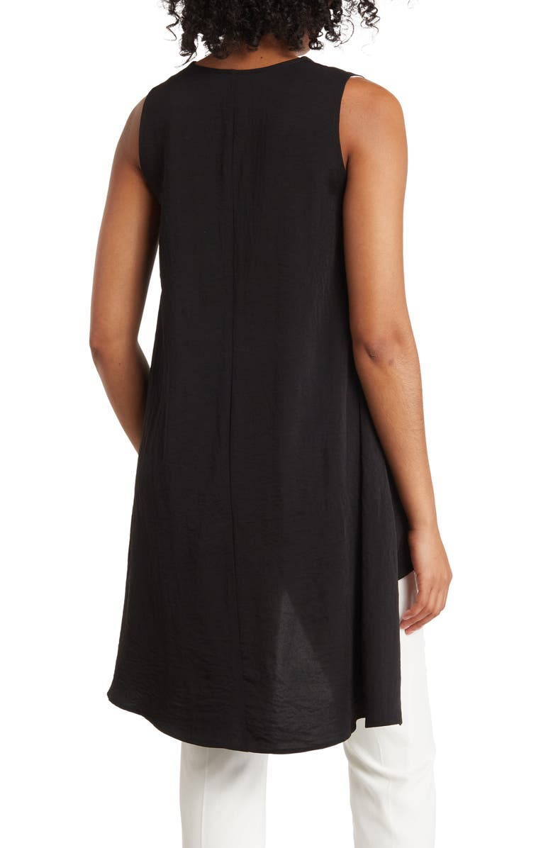 PATRIZIA LUCA Crossover Sleeveless High-Low Tunic Top, Alternate, color, 
