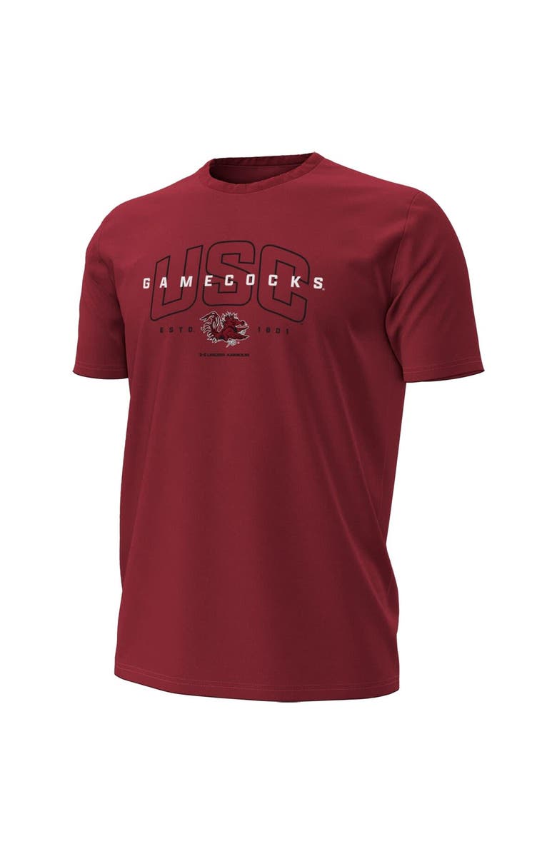 Under Armour Men's Under Armour Garnet South Carolina Gamecocks Overlay Performance T-Shirt, Alternate, color, Garnet