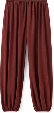 MANGO Pleated Balloon Pants