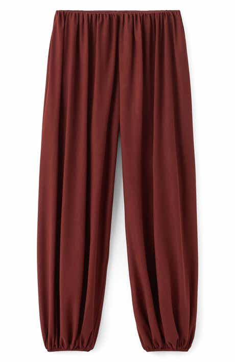 Pleated Balloon Pants