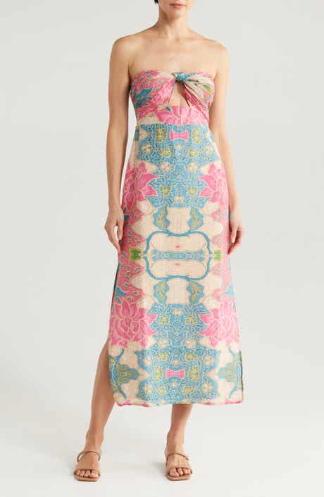 ALICIA BELL Bowie Strapless Maxi Cover-Up Sundress
