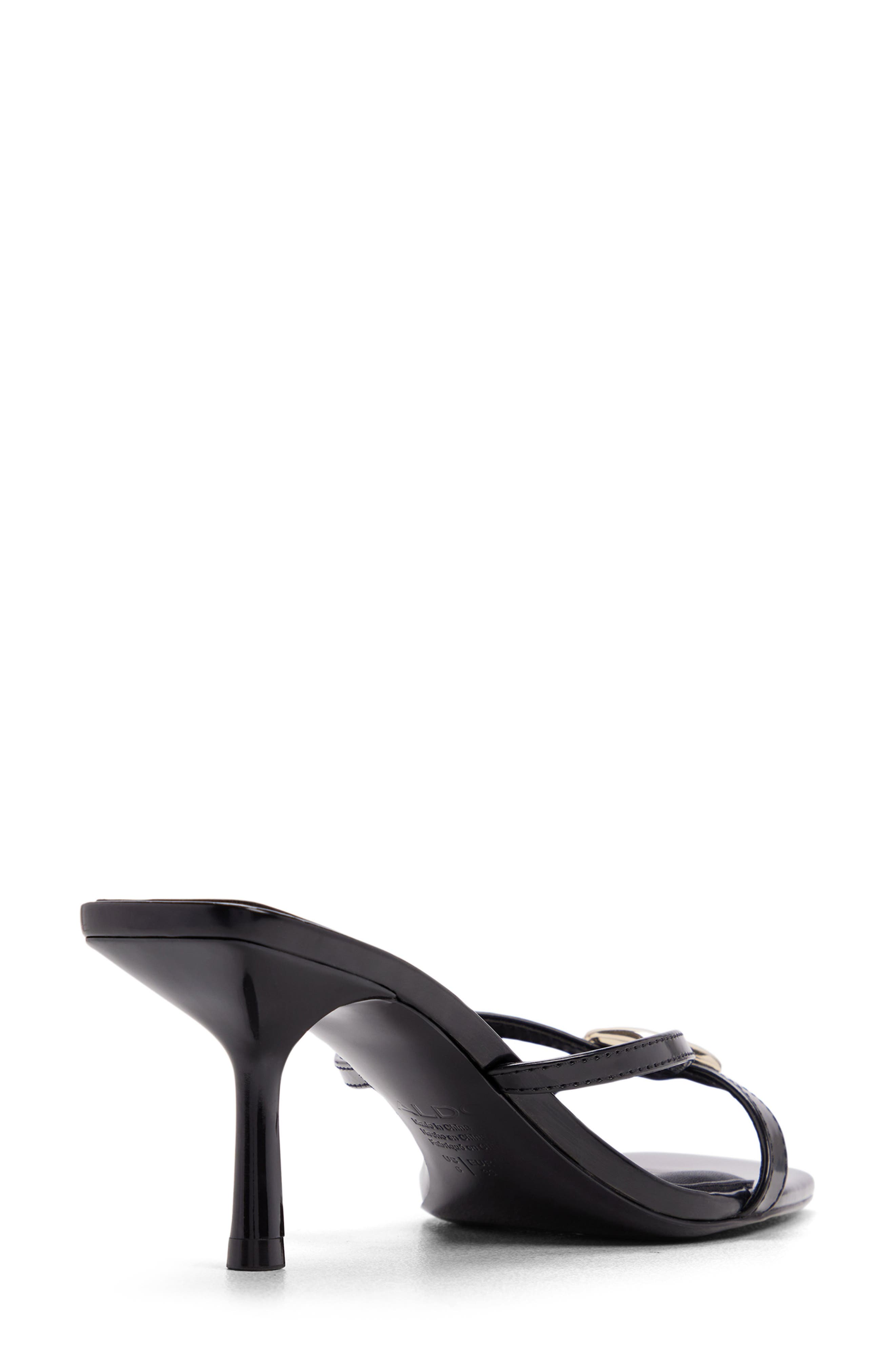 Berylyn Slide Sandal, Alternate, color, BLACK
