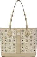 MCM Small New Liz Shopper in Visetos