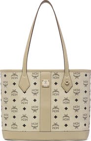 MCM Small New Liz Shopper in Visetos