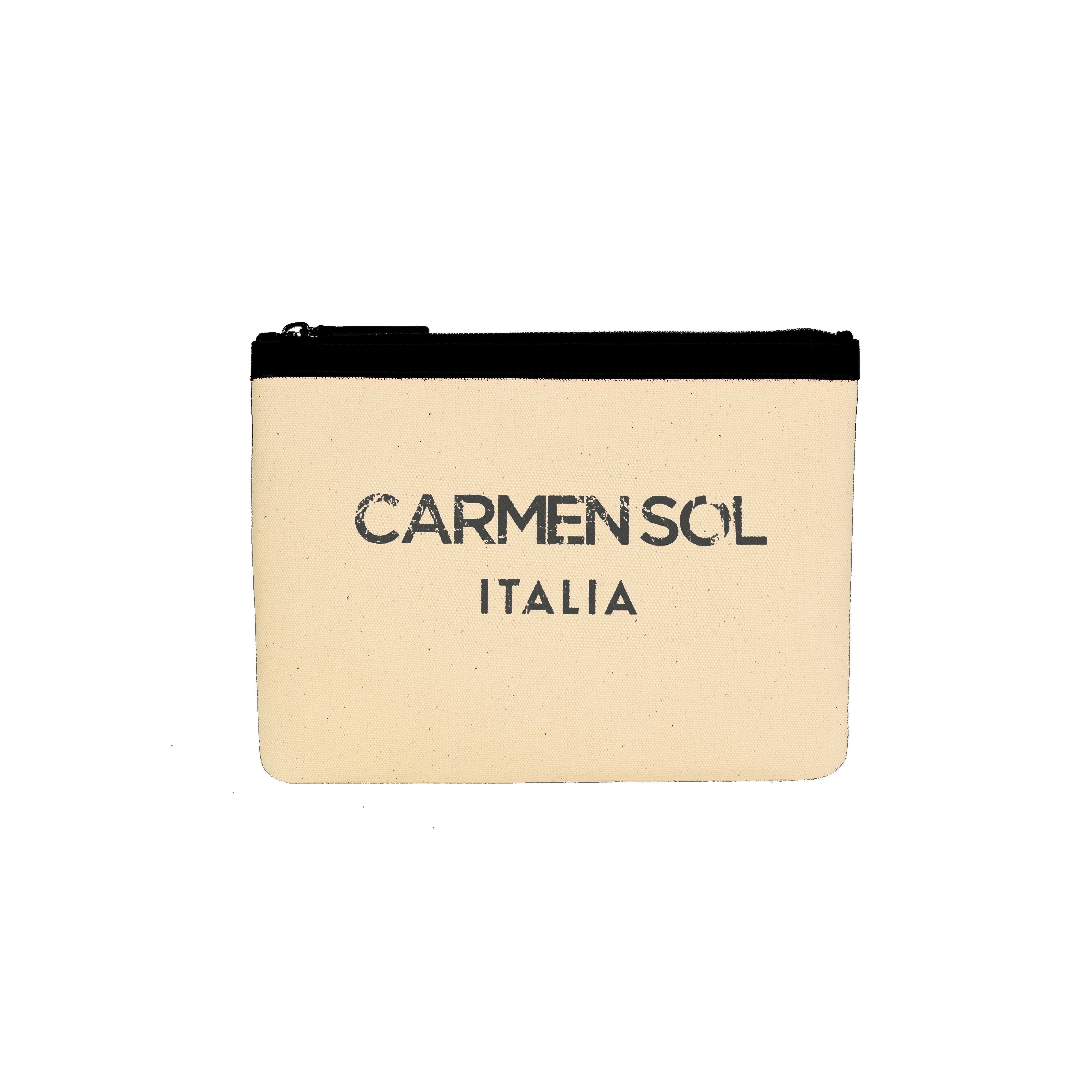 CARMEN SOL Firenze Clutch, Main, color, Black