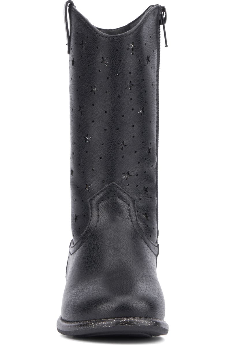 OLIVIA MILLER Kids' Chasing Starz Mid Calf Boot, Alternate, color, Black